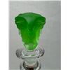 Image 7 : Rosenthal Versace Medusa Bottle Stopper w/ Green Head 5"L
