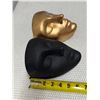 Image 9 : Qty 2 Bossa Linda Calma Face Wall Mount Art Planters 5" x 6"