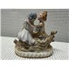 Image 9 : Qty 3 Figurines: Goebel Trumpet Boy & Little Scholar w/ Courting Couple Made in Occupied Japan, Misc