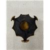 Image 9 : Chinese Cloisonne Bronze Gilt Dragon Ball 2-Section Incense Burner w/ Xuande Reign Mark 5" Dia, 9"H