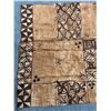 Image 3 : Polynesian Tapa Bark Cloth 78" x 46"