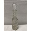 Image 3 : Qty 2 Cut Glass Decanters w/ Stoppers, Misc Sizes