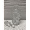 Image 9 : Qty 2 Cut Glass Decanters w/ Stoppers, Misc Sizes