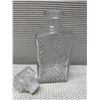 Image 8 : Qty 3 Cut Glass Decanters w/ Stoppers, Misc Sizes