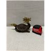 Image 2 : Asian Heavy Bronze (?) & Gilt Feng Shui Dragon Turtle Sculpture w/ Maker's Mark 10" x 6.5"H