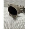 Image 8 : Asian Metal Dragon-Fish Feng Shui 2-Section Incense Burner Sculpture 6" x 8"H