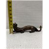 Image 10 : Asian Heavy Bronze (?)  Pixiu or Dragon Beast Sculpture 10" x 3.5"H