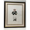 Image 1 : Original Watercolor, A Touch of Class, Signed by Artist Guy Buffet 1998, 34" x 41" Framed