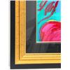 Image 5 : Blushing Beauty Mixed Media Artwork by Artist Peter Max 2002 w/ COA 36" x 41" Framed