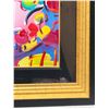 Image 6 : Blushing Beauty Mixed Media Artwork by Artist Peter Max 2002 w/ COA 36" x 41" Framed