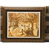 Image 1 : Illumination Artwork by Artist Fernando Casas 1991 Numbered 2/125, 49" x 41" Framed