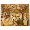 Image 2 : Illumination Artwork by Artist Fernando Casas 1991 Numbered 2/125, 49" x 41" Framed