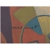Image 8 : Abstract Artwork Signed Max Ernst w/ COA 29.5" x 24" Framed