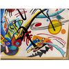 Image 10 : Abstract Artwork by Artist Wassily Kandinsky w/ COA 27" x 23" Framed