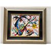 Image 1 : Abstract Artwork by Artist Wassily Kandinsky w/ COA 27" x 23" Framed