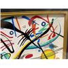 Image 9 : Abstract Artwork by Artist Wassily Kandinsky w/ COA 27" x 23" Framed