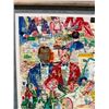 Image 2 : Restaurant Scene Artwork Signed by Artist LeRoy Neiman 28" x 34" Framed