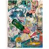 Image 4 : Restaurant Scene Artwork Signed by Artist LeRoy Neiman 28" x 34" Framed