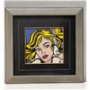 Image 1 : Untitled Artwork Watercolor on Paper by Artist Roy Lichtenstein w/ COA 27" x 26" Framed