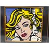 Image 7 : Untitled Artwork Watercolor on Paper by Artist Roy Lichtenstein w/ COA 27" x 26" Framed
