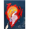 Image 2 : Oriental Tale Serigraph by Artist Erte 1987 Numbered 49/300, 30" x 36" Framed