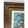 Image 4 : Puentes Artwork by Artist Fernando Casas 1991 Numbered 89/100, 35" x 28" Framed