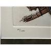 Image 8 : Puentes Artwork by Artist Fernando Casas 1991 Numbered 89/100, 35" x 28" Framed