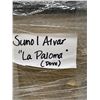 Image 16 : La Paloma Bronze Relief Artwork by Artist Sunol Alvar Numbered 7/250 w/ COA 31" x 31" Framed