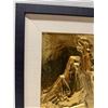 Image 4 : La Paloma Bronze Relief Artwork by Artist Sunol Alvar Numbered 7/250 w/ COA 31" x 31" Framed