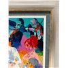 Image 2 : Wine, Women & Cigars Serigraph by Artist LeRoy Neiman 32" x 26.5" Framed