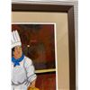 Image 6 : Chef Louis Serigraph by Artist Guy Buffet 2000, Numbered 363/595 w/ COA 21" x 27" Framed