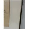 Image 5 : Agressives Schwarz Abstract Artwork by Artist U. Sejer-Hanson (?) 20" x 26" Framed