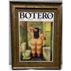 Image 1 : The Bath Art Print by Artist Fernando Botero 19" x 25" Framed