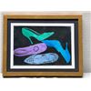 Image 10 : Diamond Dust Shoe Art Print After Andy Warhol 16" x 12" Framed