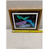 Image 11 : Diamond Dust Shoe Art Print After Andy Warhol 16" x 12" Framed