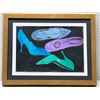 Image 1 : Diamond Dust Shoe Art Print After Andy Warhol 16" x 12" Framed