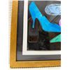 Image 4 : Diamond Dust Shoe Art Print After Andy Warhol 16" x 12" Framed