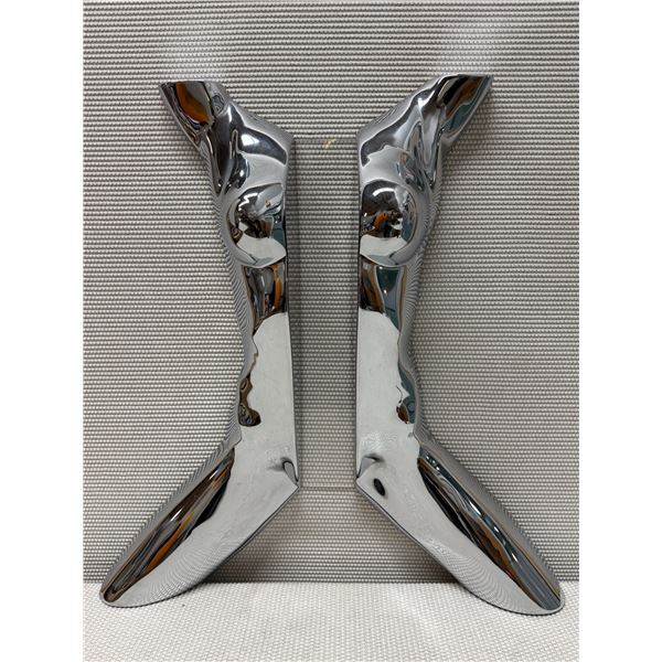 Nude 1970 Chrome-Finish Wall Relief by Sandro Bocola, xartcollection Made in Germany 29" x 30"