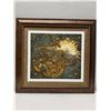 Image 1 : Ship of Fools Artwork by Artist Fernando Casas 1990, Numbered 3/60, 30" x 28.5" Framed