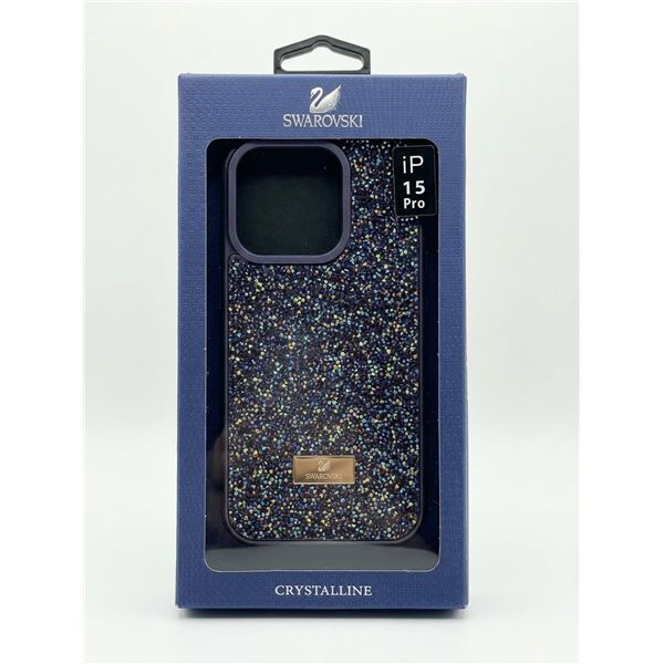 Swarovski Crystalline iPhone 15 Pro Case with Multicolour Crystals