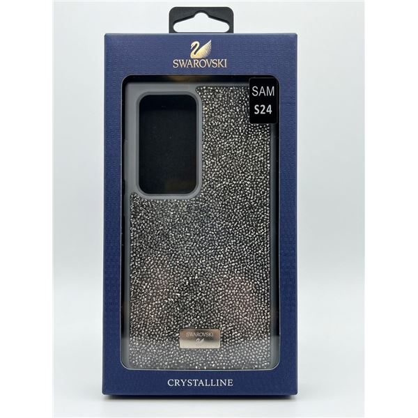 Swarovski Crystalline Case for Samsung Galaxy S24 Black with Crystal Detailing