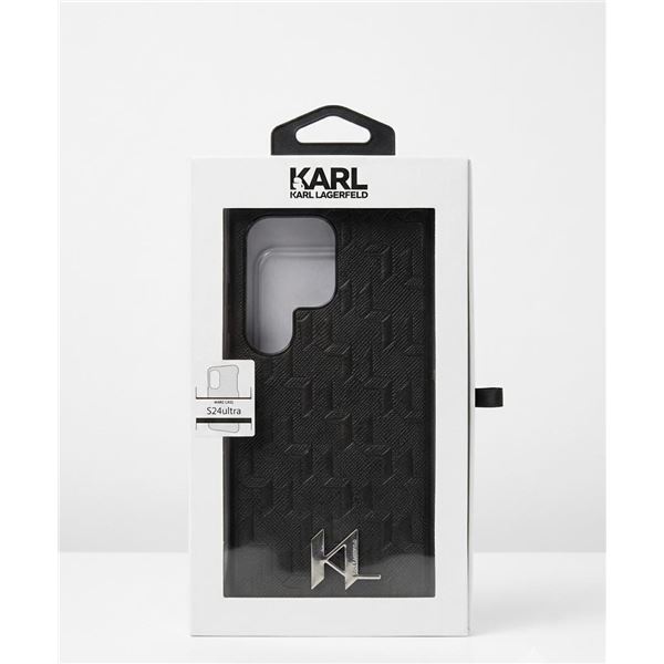Karl Lagerfeld Black Phone Case for Samsung Galaxy S24 Ultra