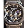 Image 3 : Replica Patek Philippe Nautilus Chronograph Stainless Steel Wristwatch with Moonphase Display