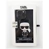 Image 1 : Karl Lagerfeld iPhone 13 Pro Max Case Black 3D Logo Slim Profile Drop Protection