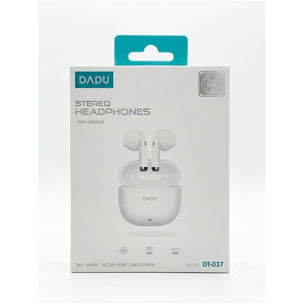 Best Brand, DADU DT-037 Stereo Headphones TWS Earbuds with Charging Case