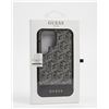 Image 1 : GUESS Geometric Pattern Case for Samsung S24 Ultra in Grey and Black