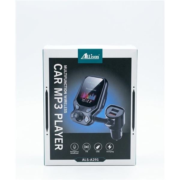 Aluson ALS-A291 Wireless Car MP3 Player with USB and Charging Function