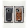 Image 1 : BIGC iPhone 16 Pro Phone Cases Black and Brown Two-Pack MagSafe Compatible