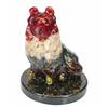 Image 1 : 800ct.  Dog Statue Statue Fancy Sapphire~Topaz (GEM-2898)