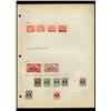 Image 1 : 1923 Danzig Hand Made Stamp Collection Album Page 13 Pieces (STM-0109)